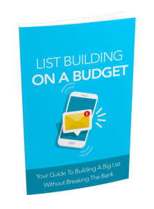 List Building On A Budget