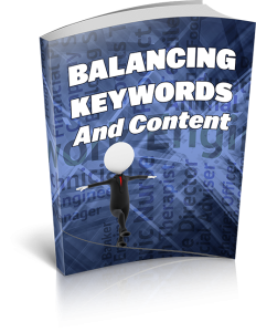 Balancing Keywords And Content